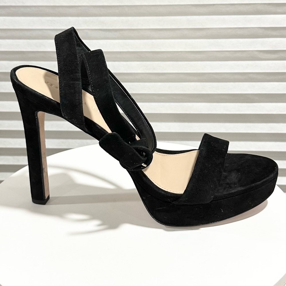 🌹VERONICA BEARD🌹Darcelle Ankle Strap Stiletto Sandal Size: 10 - Picture 5 of 16